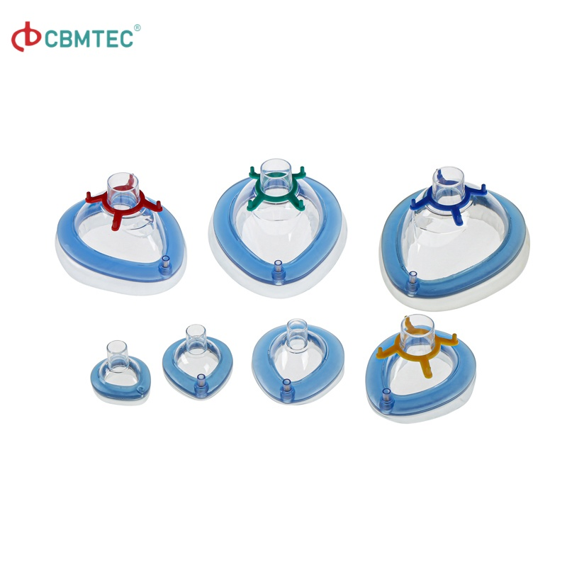 Disposable Medical PVC-Free Anesthesia Face Mask Medical Consumables for Comfort and Safety