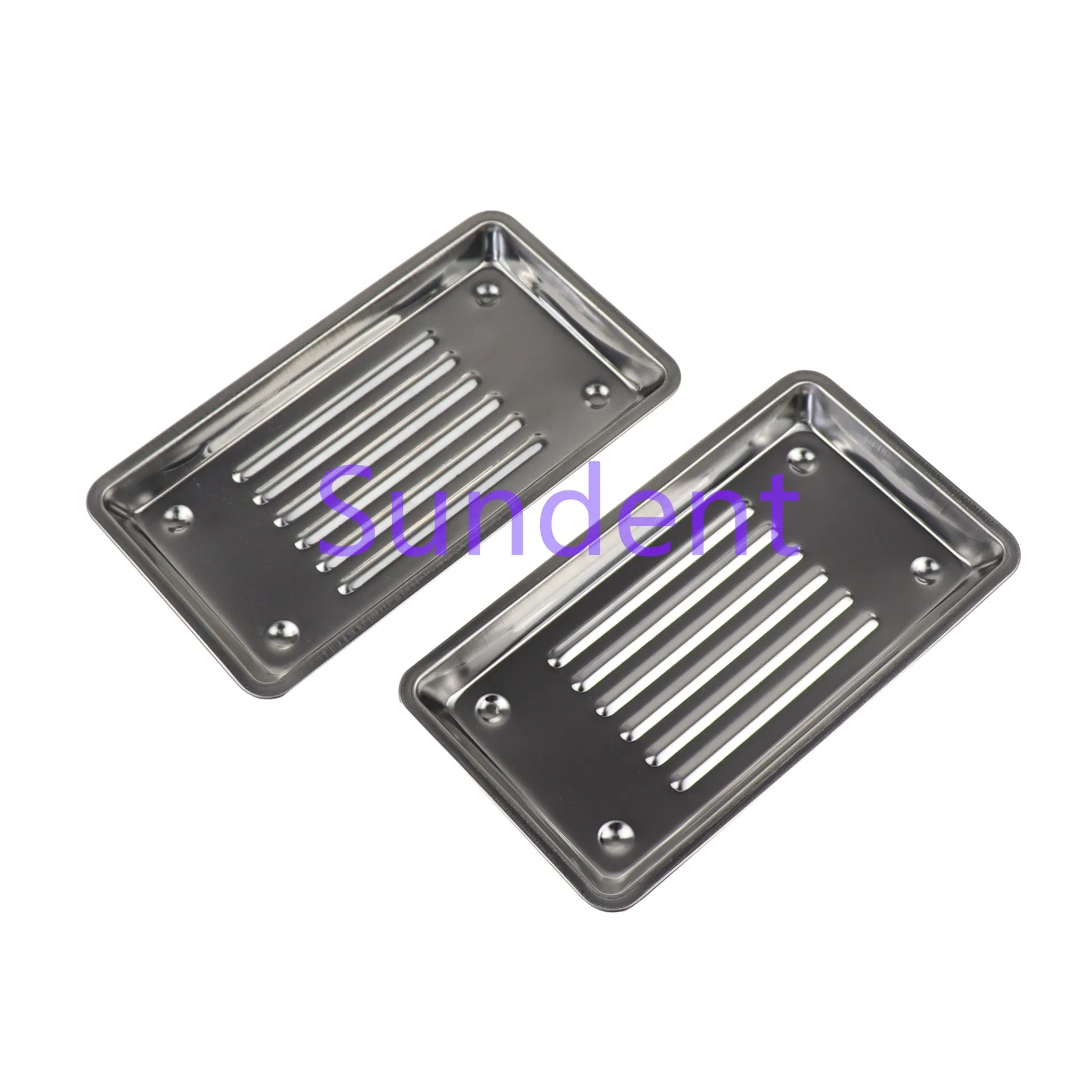 Dental Autoclave Plate Tray Stainless Steel Surgical Disk Dental Instrument