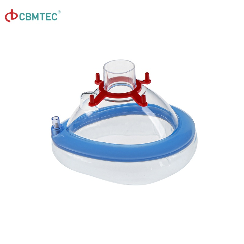Disposable Medical PVC-Free Anesthesia Face Mask Medical Consumables for Comfort and Safety