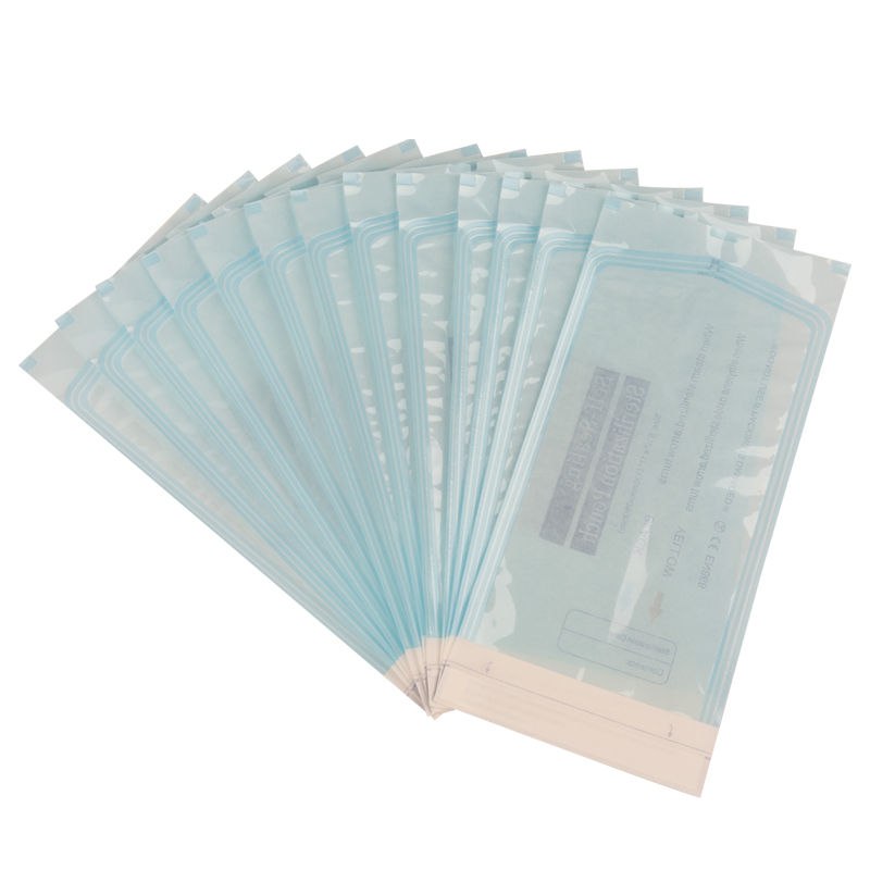 Self-Seal Dental Surgical Instrument Steam Sterilization Pouches CE Medical Consumables Materials