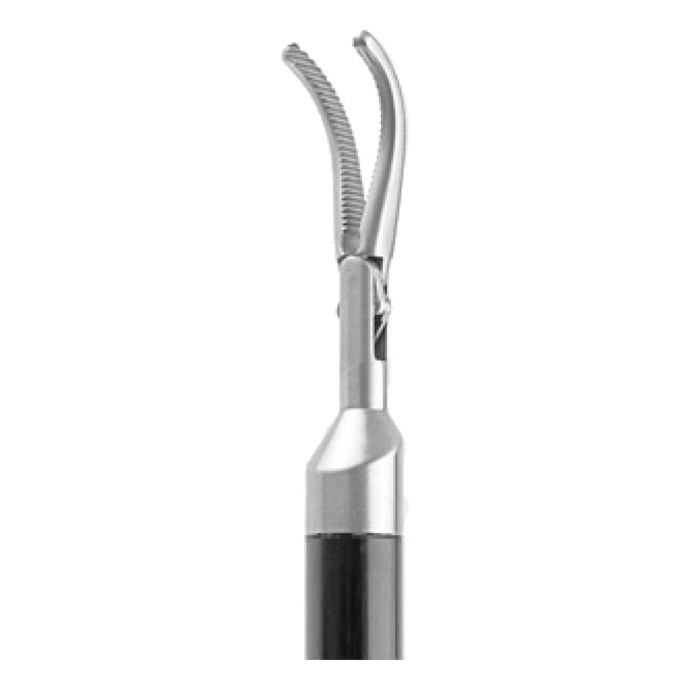 Manual Biopsy Instrument with Plastic and Metal Grasping Forceps