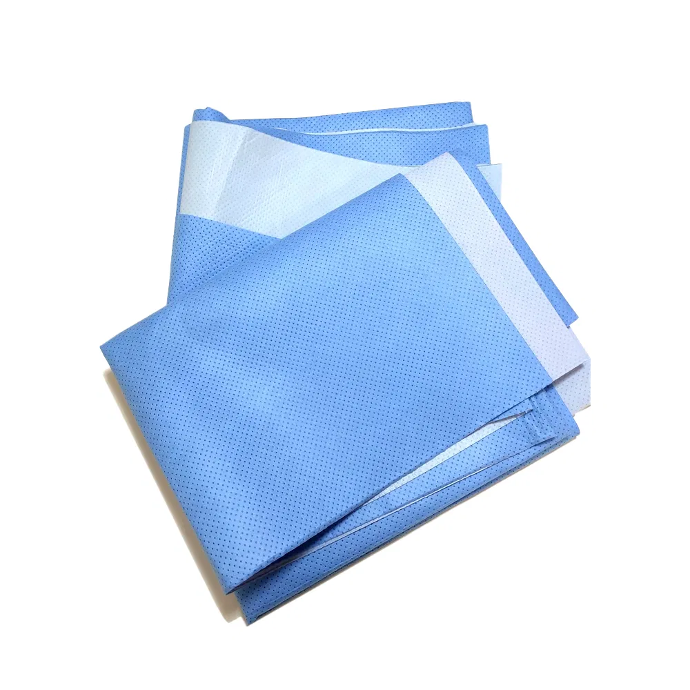 Disposable Medical Sterile Surgical Kit Complete Universal Operating Pack with Dressing Head Foot Drapes and Double Sided Tape