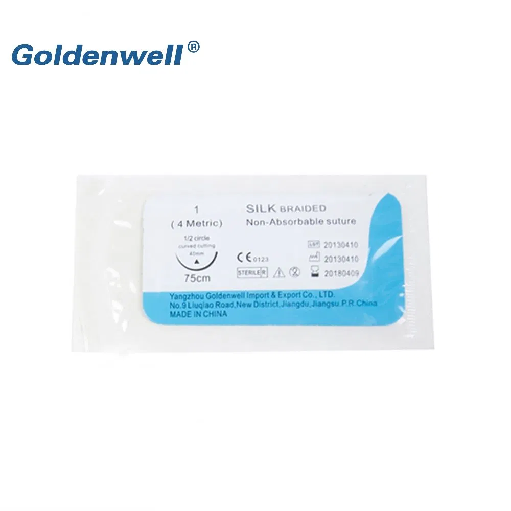 Silk Surgical Suture Thread For Suturing with CE ISO