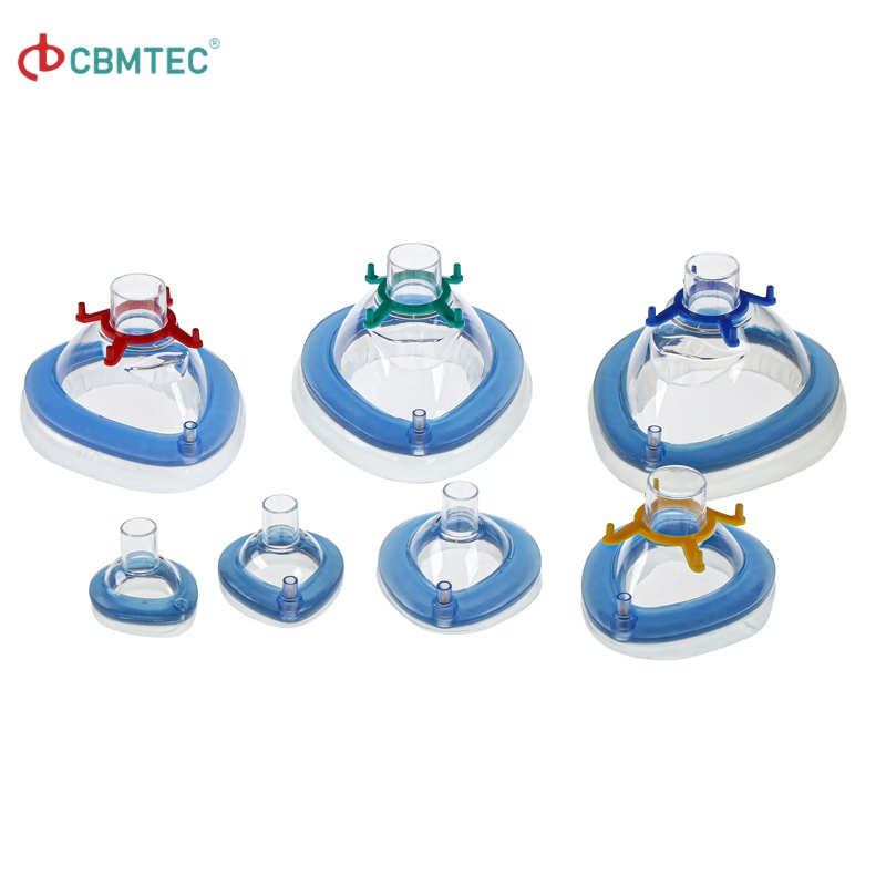 Disposable Medical PVC-Free Anesthesia Face Mask Medical Consumables for Comfort and Safety