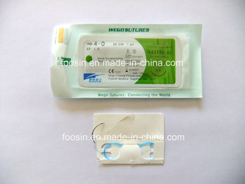 Wego Brand Sterile Surgical Suture of Nylon