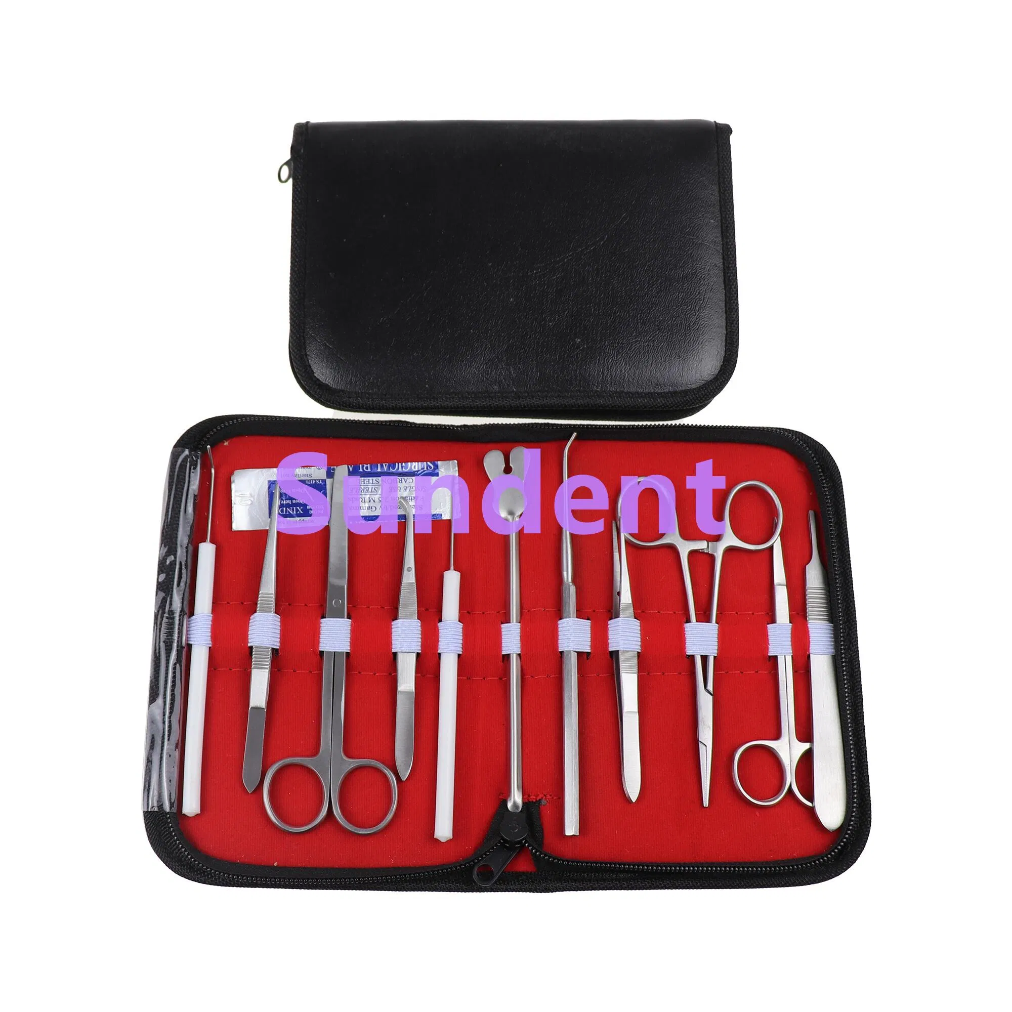 Stainless Steel Dental Surgical Instruments Portable Surgical Kit Dental Tools
