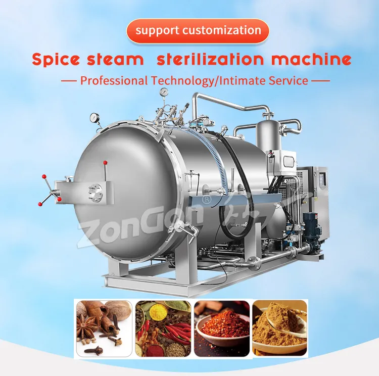 Spices Retort Sterilization Machine