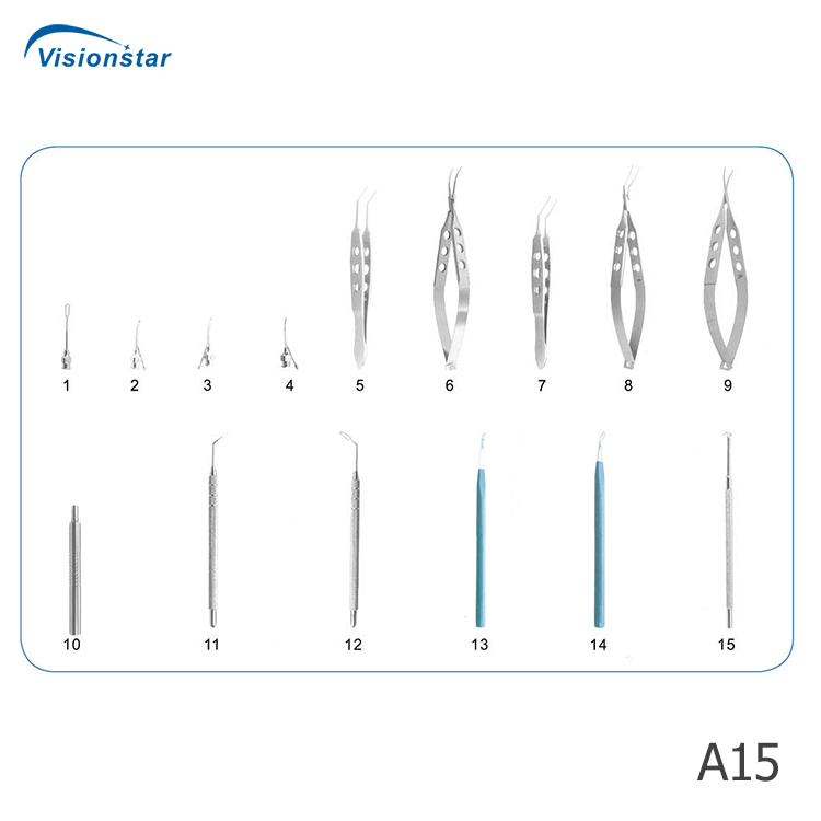 A15 Small-Kerf Surgery Ophthalmic Surgical Instruments