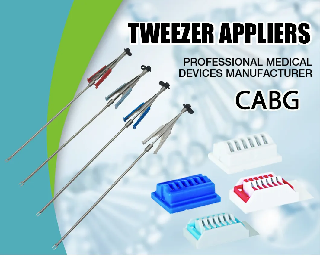 Titanium Surgical Instrument Tweezer Appliers