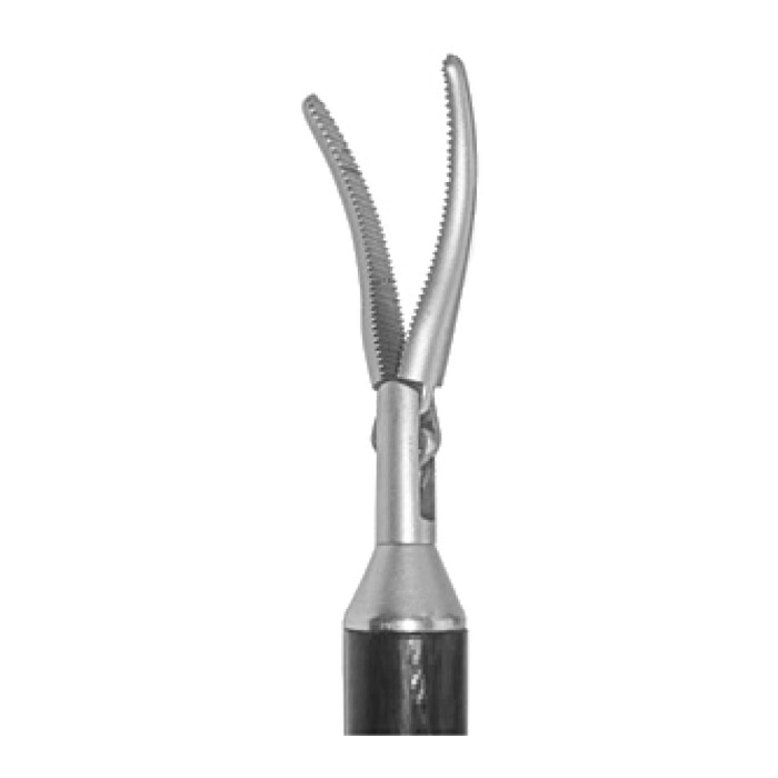 Manual Biopsy Instrument with Plastic and Metal Grasping Forceps