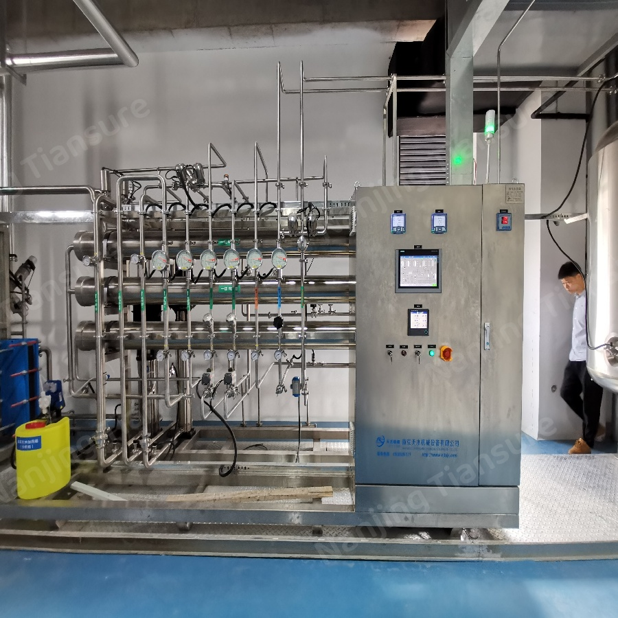 Pharmaceutical/Medical Distilled Wfi Water Liquid Sterilization Treatment System for Injection/Cosmetics/Biotech/Electronic