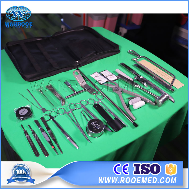 Ga206 Basic Dissecting Medical Kit Anatomy Professional Quality Stainless Steel Surgical Cutting Instruments