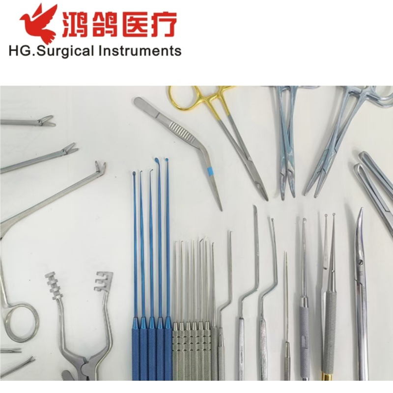 Surgical Ent Instrument Set Surgery Forceps Medical Supply Hospital Equipment