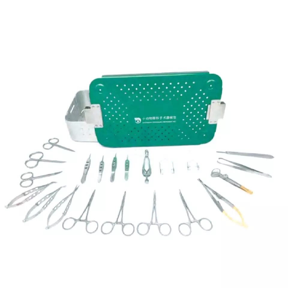 Medical Animal Hospital Ophthalmic Instruments Set Pet Eye Surgery Ophthalmology Surgical Instruments