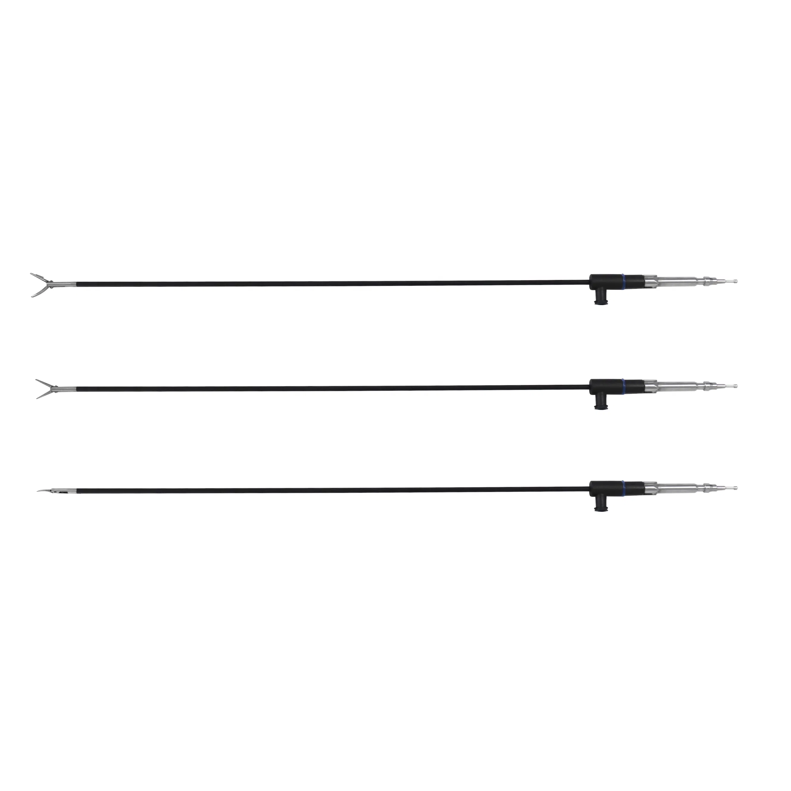 Laparoscopy Endoscopy Surgical Instruments Electric Coagulator Electrode Forceps China Double-Action Endoscope Straight Curved Grasping Laparoscope