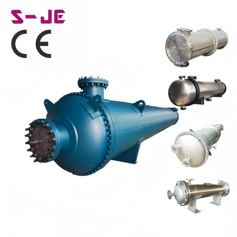 Shell and Tube Heat Exchanger Suitable for Sterilization/Marine Ship/Refrigerant/Cooling Asphalt Emulsion/Sea Cooled Industrial Cooling Condenser/Food/Juice