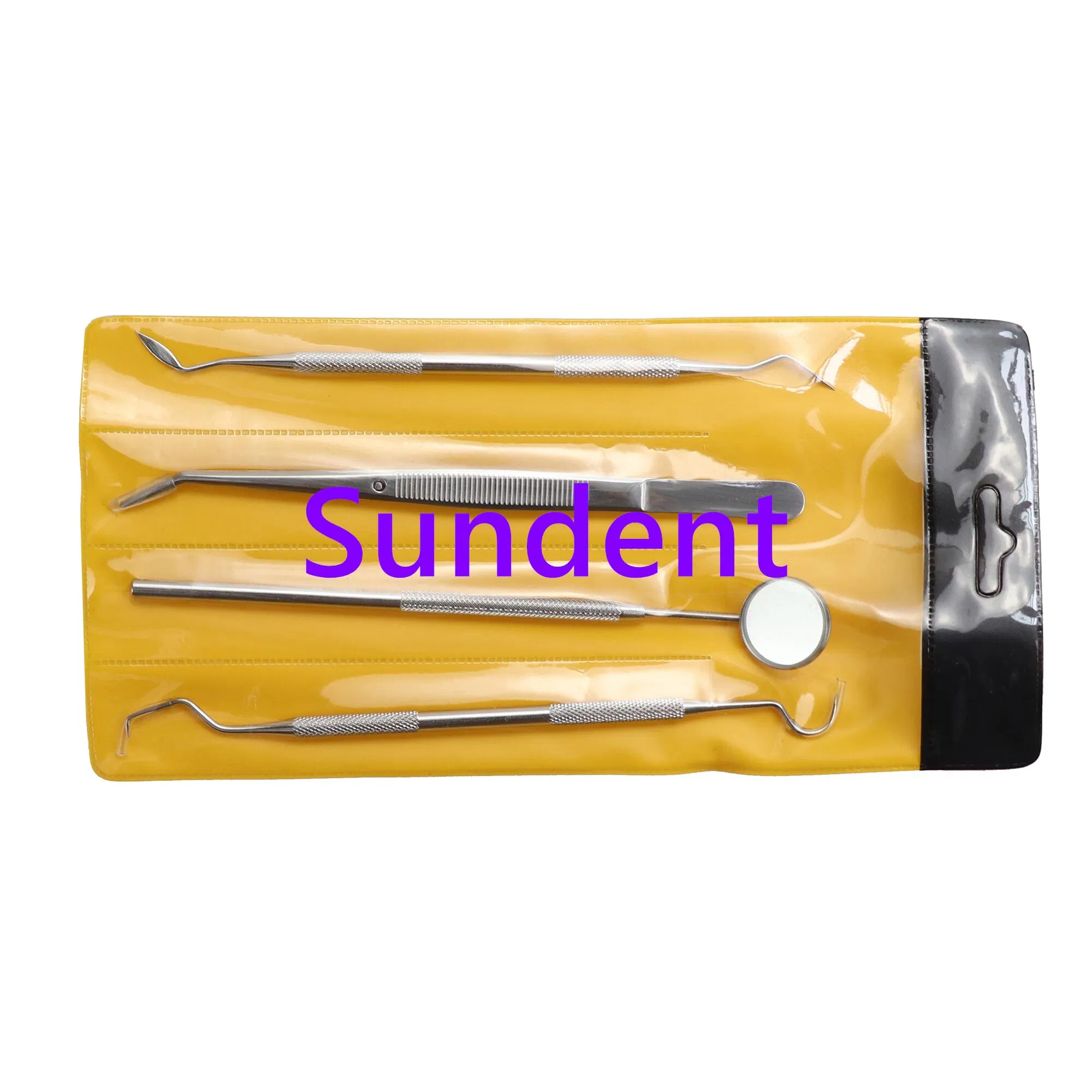 Dental Surgical Instrument Portable Examination Kit Include Tweezers Scaler Medical Equipment