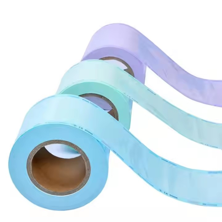 Custom Made Disposable Surgical Instrument Pouches Self Seal Flat Peelable Sterilization Pouch for Medical Device Packaging