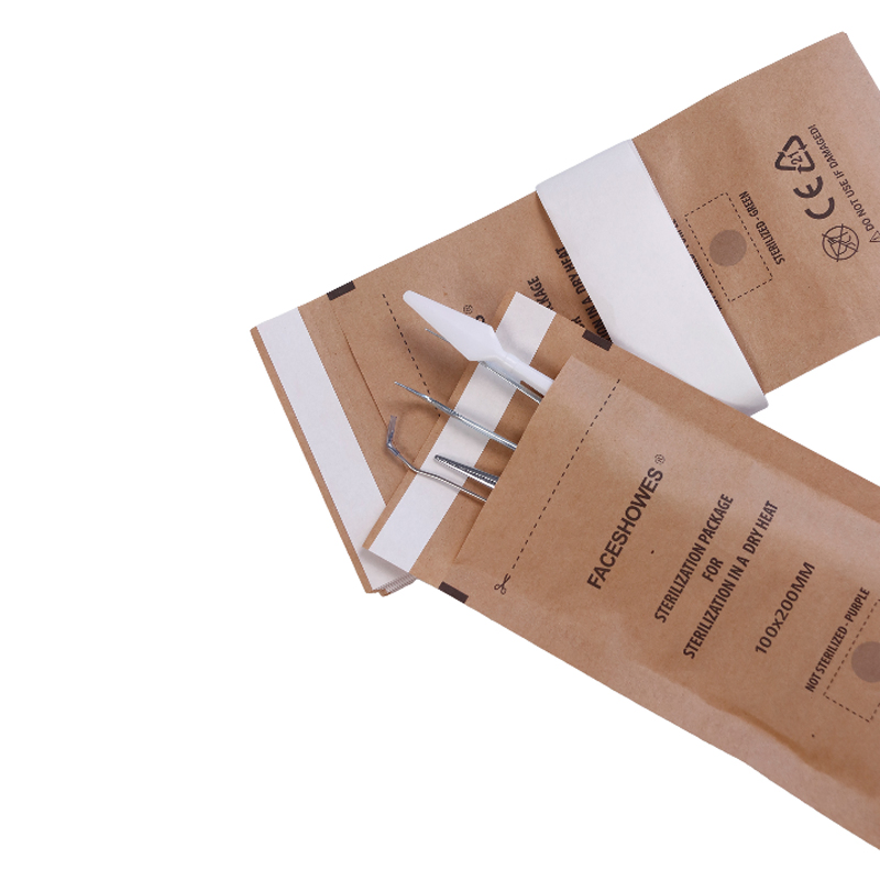 Disposable Medical Dental Pouch Sterilization Paper Film Sterilizing Pouches for Surgical Tools Dental Instruments