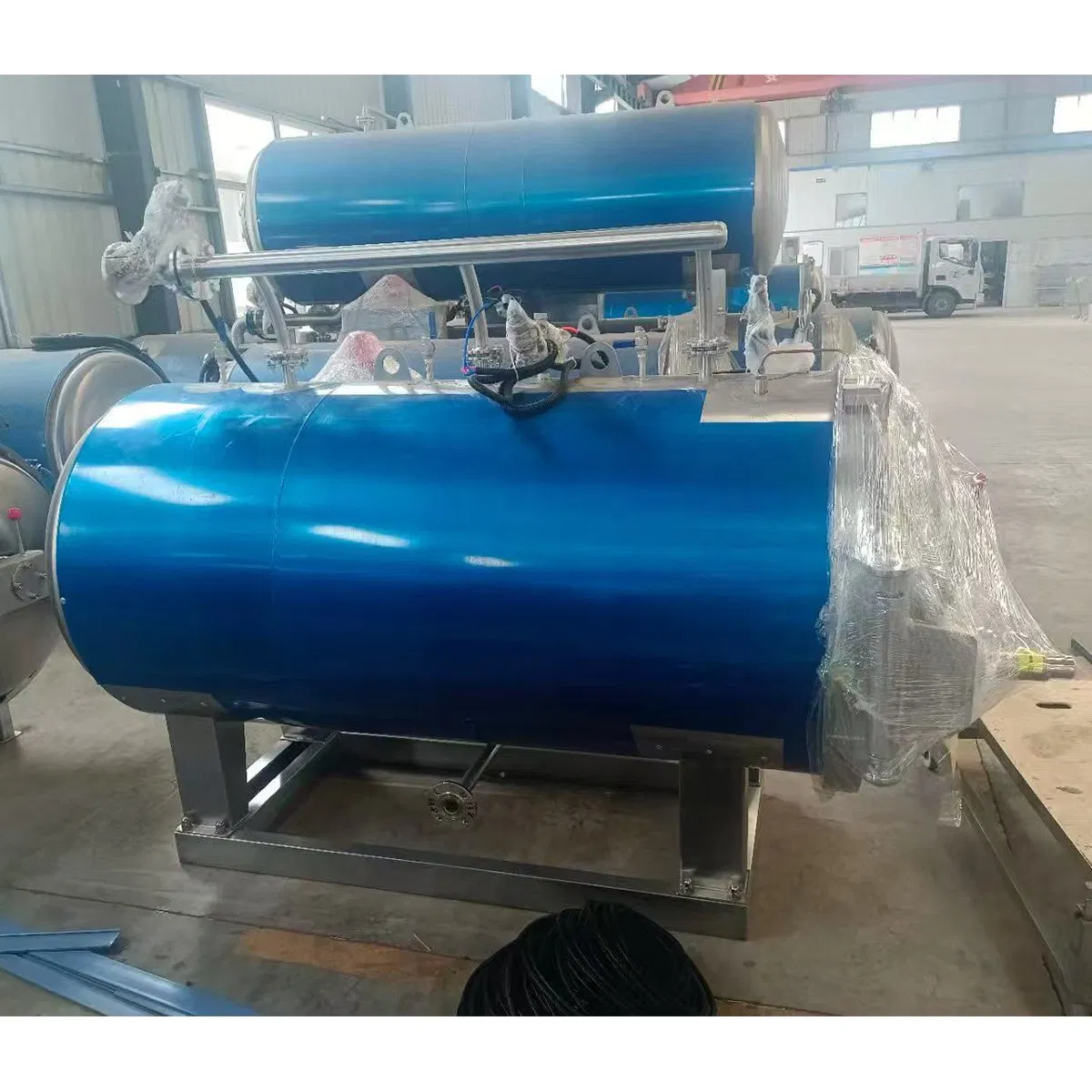 Industrial Food Sterilization Customizable Large Capacity Autoclave Food Sterilizer for Canned/Meat Products Processing.