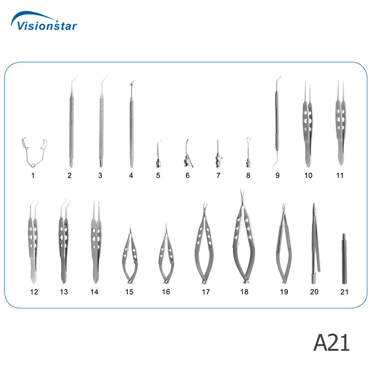 A21 Cataract Surgery Ophthalmic Surgical Instruments