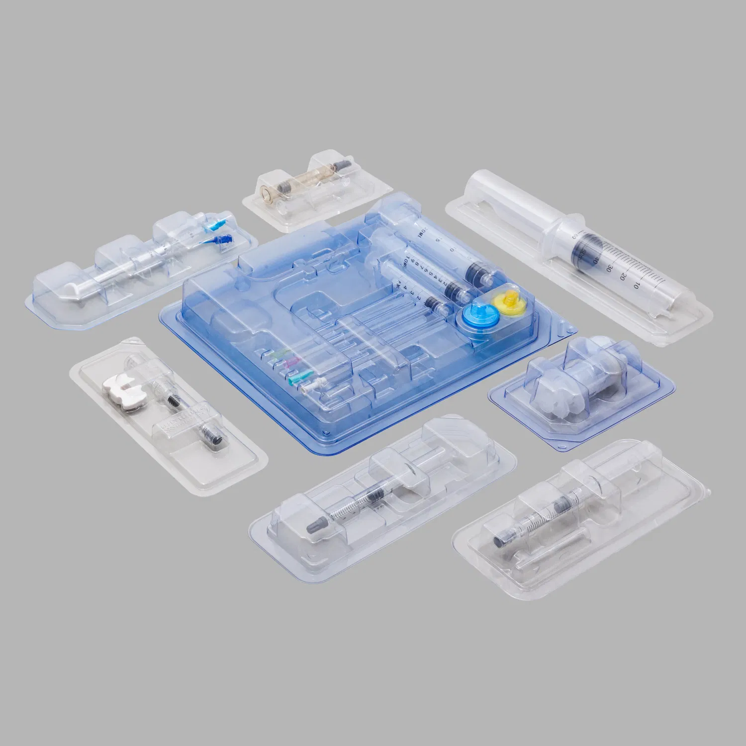 Pet Instruments Sterilization Medical Blister Packaging Vacuum Box Tray