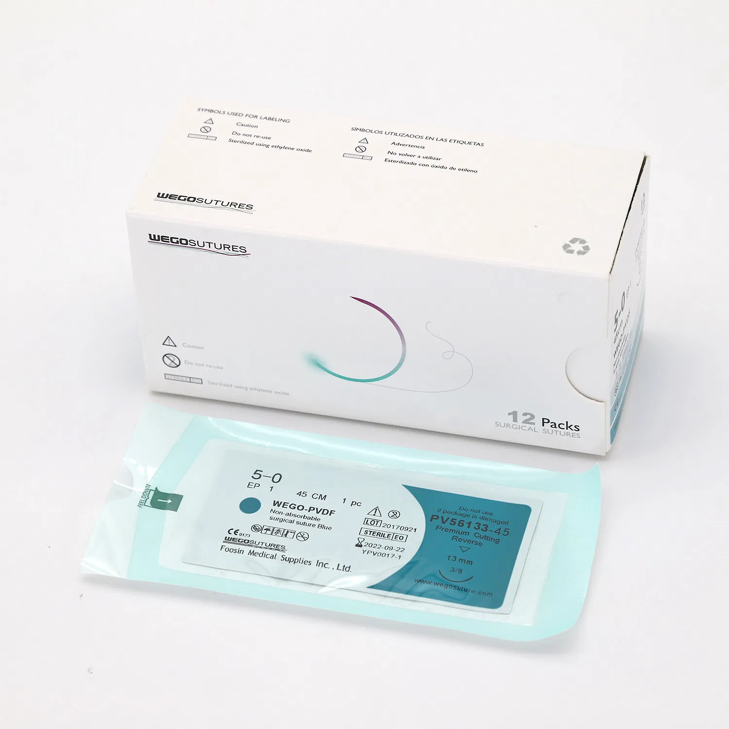 Wego Cardiovascular Surgical Suture PVDF
