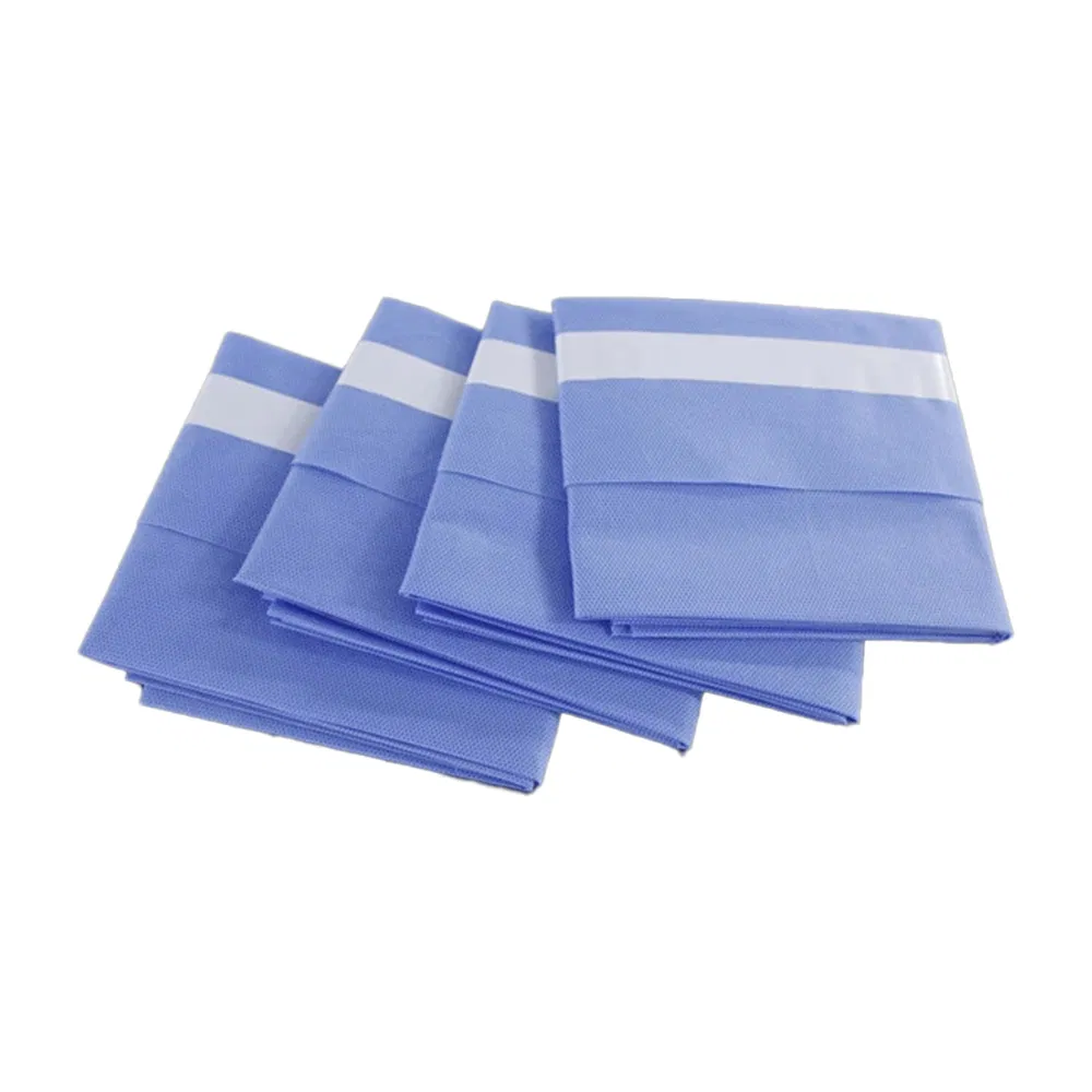 Factory Wholesale Disposable Sterile Surgical Pack Set Non-Woven Universal Kits with Head Drape Foot Drape and Dressing Pack
