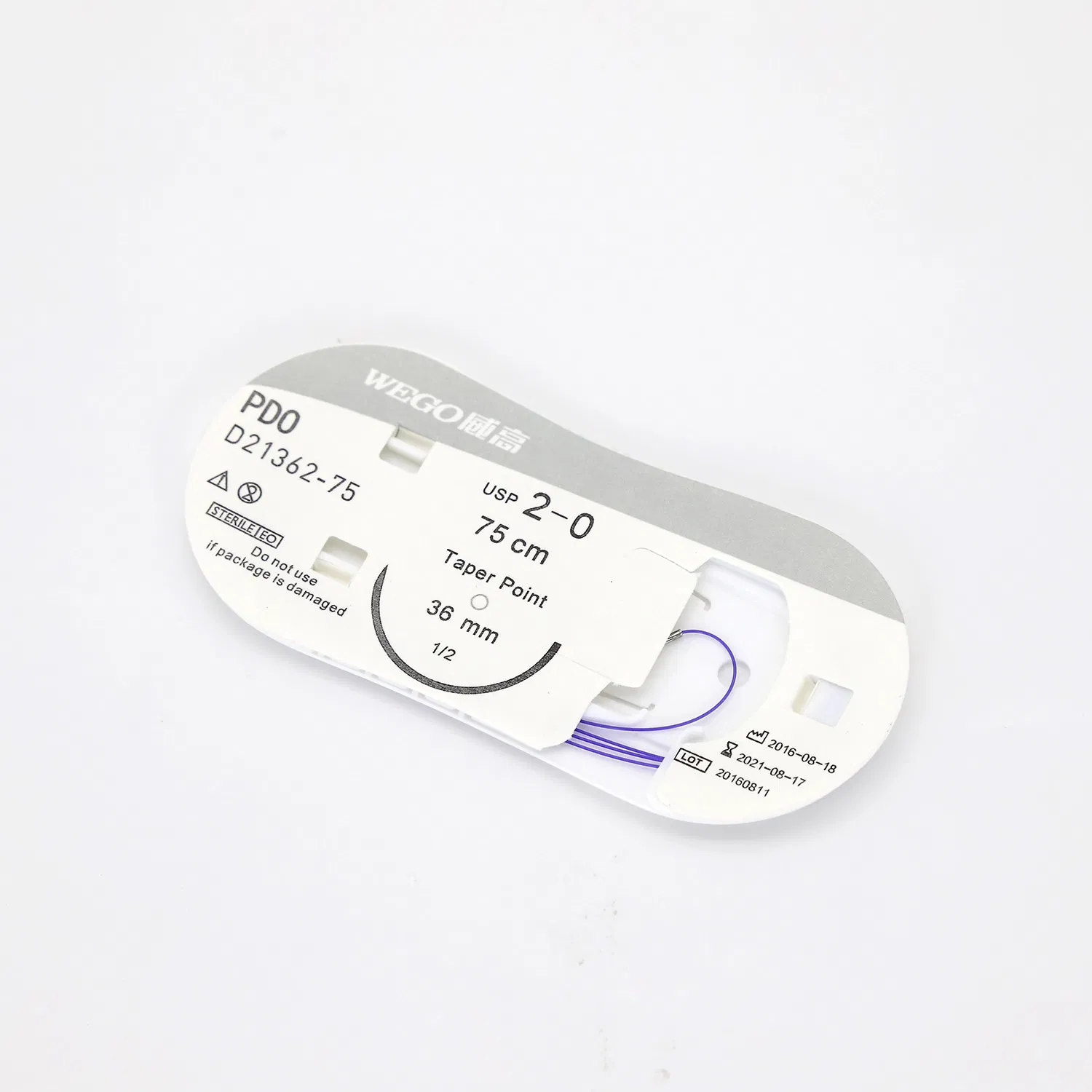 Blue or Black Nylon Surgical Sutures
