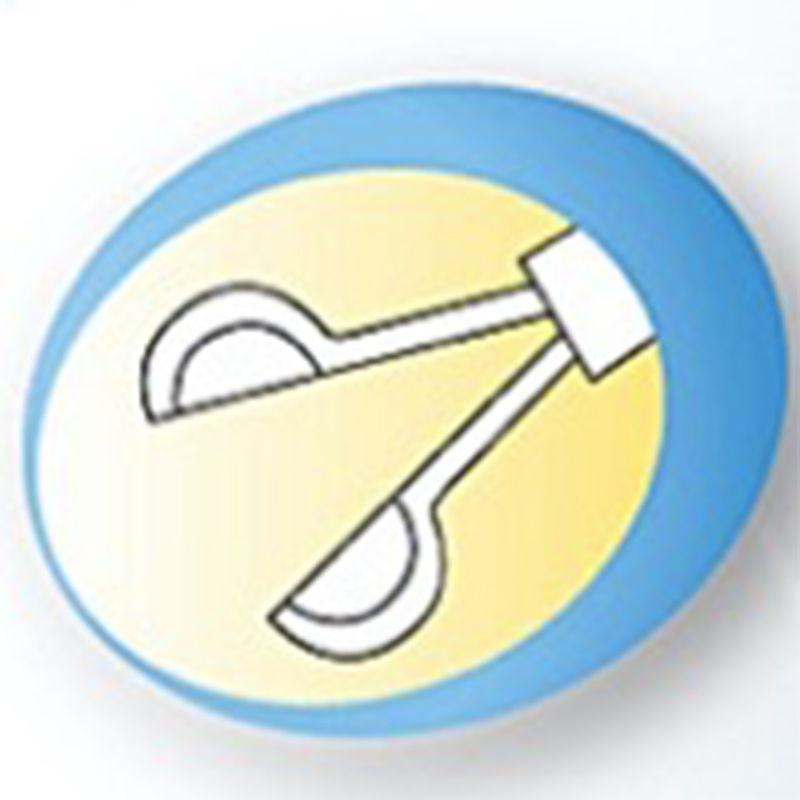 Vitreoretinal Three Prong Scissor Ophthalmic Instruments