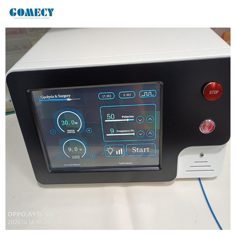 2025 Endolaser 980 1470nm Diode Facelifting Endolaser Body Firming Shaping Liposuction Machine