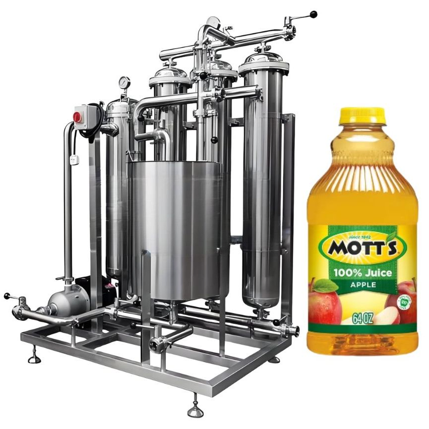 Apple Juice Plant Sterilization, Clarification &amp; Concentration Equipment