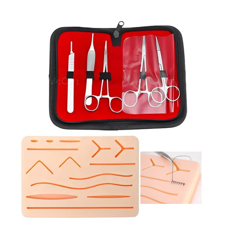 Cutting/Triangular/Round/etc Mecan Guangzhou China Absorbable Surgical Kit Medical Suture with High Quality