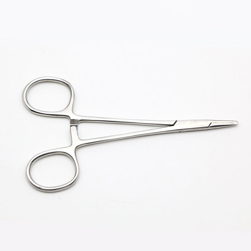 Non-Coated Stainless Steel Dental Needle Holder Forceps Surgical Instruments