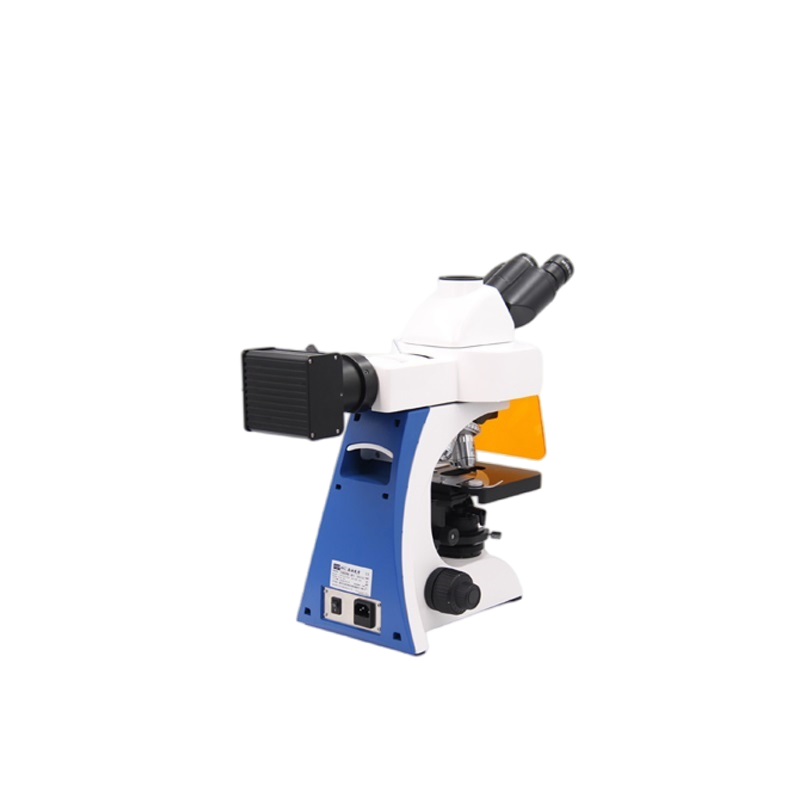 Objective Len Trinocular Flu Microscope with Competitive Price for Microscope with Projector