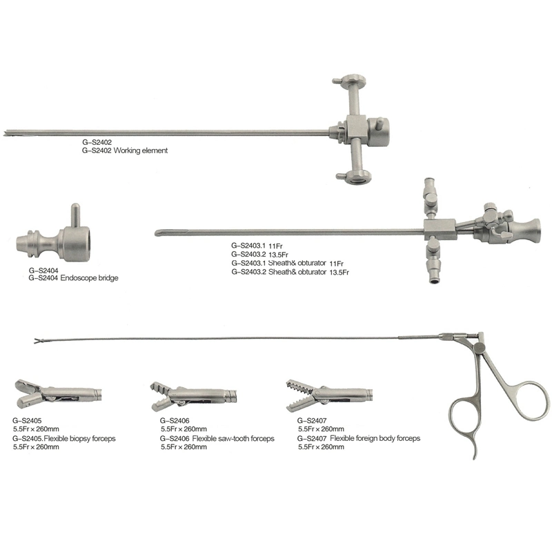 Medical Urology Surgical Instruments Grasping Pliers for Endoscopy