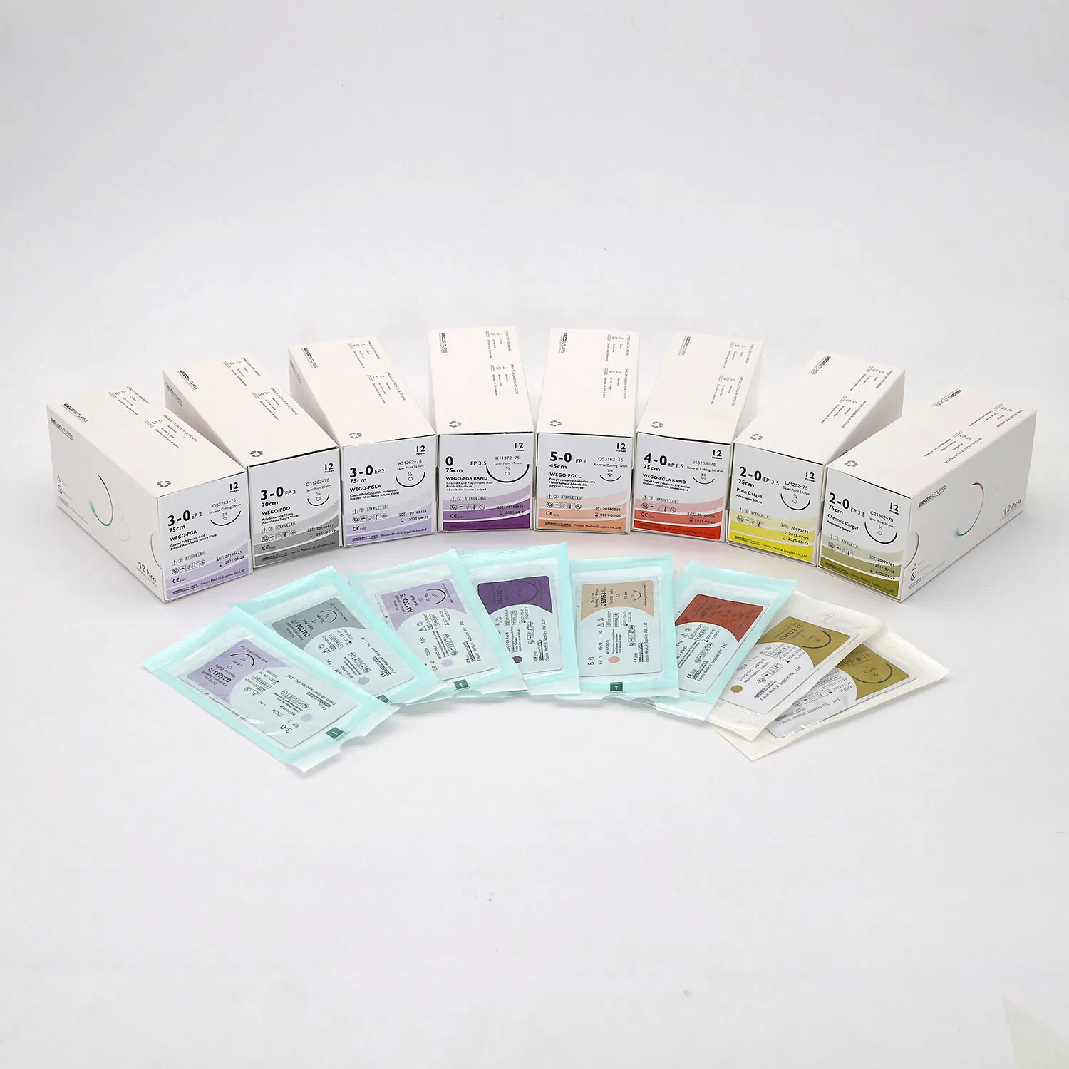 Supramid Nylon Surgical Suture with Good Quality