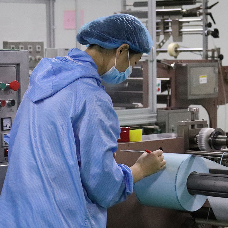 Steril Pouch Roll Surgical Instruments Packaging Flat Bag Roll Eo Sterilization Pouch