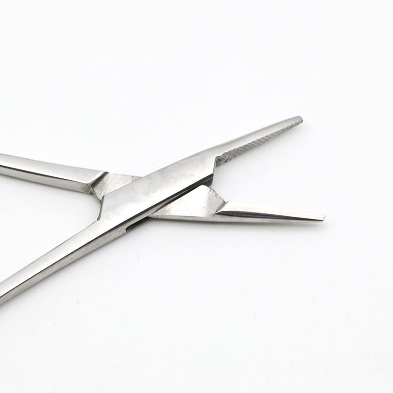 Non-Coated Stainless Steel Dental Needle Holder Forceps Surgical Instruments