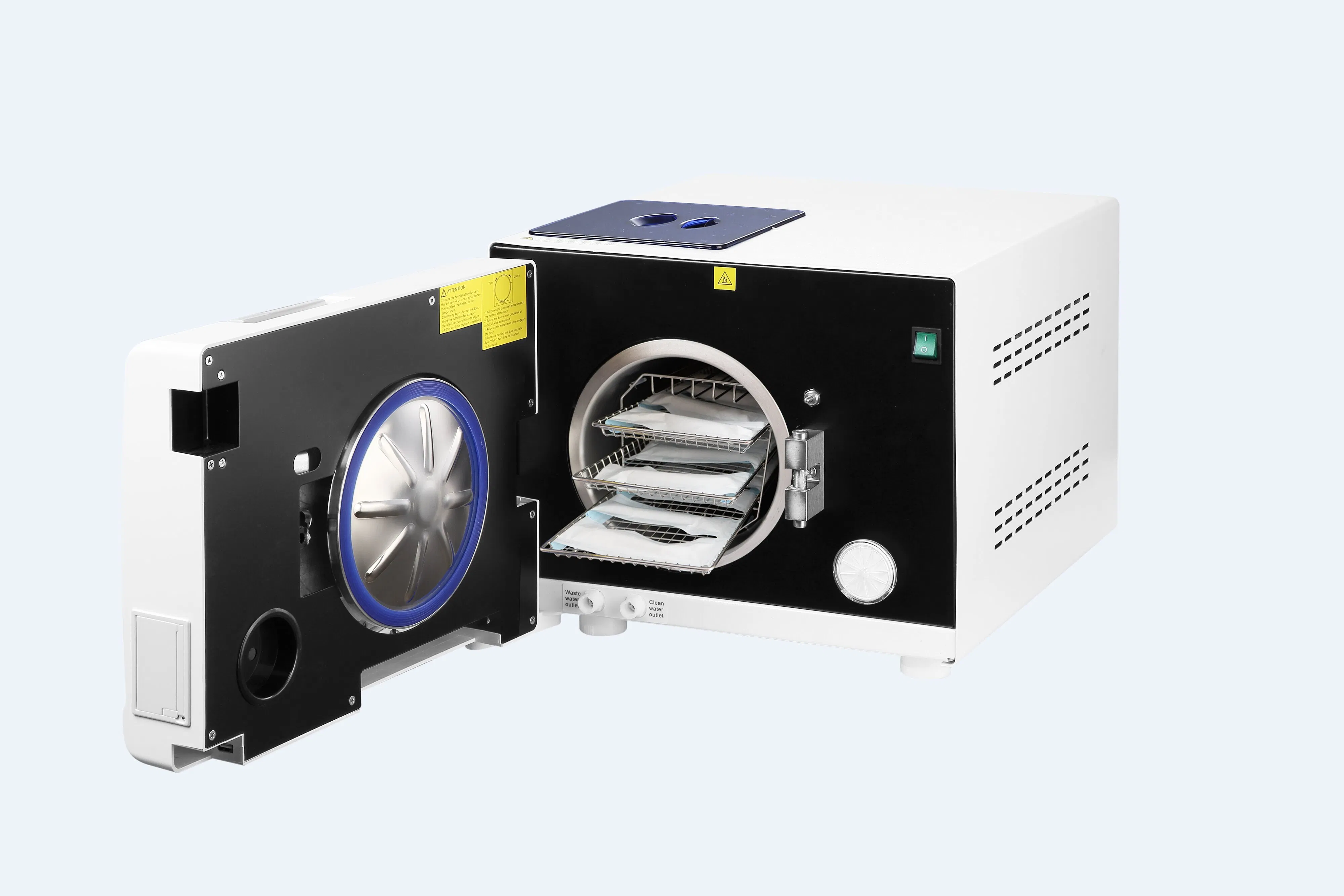 8L Class B Tabletop Steam Autoclave for Sterilization with LCD