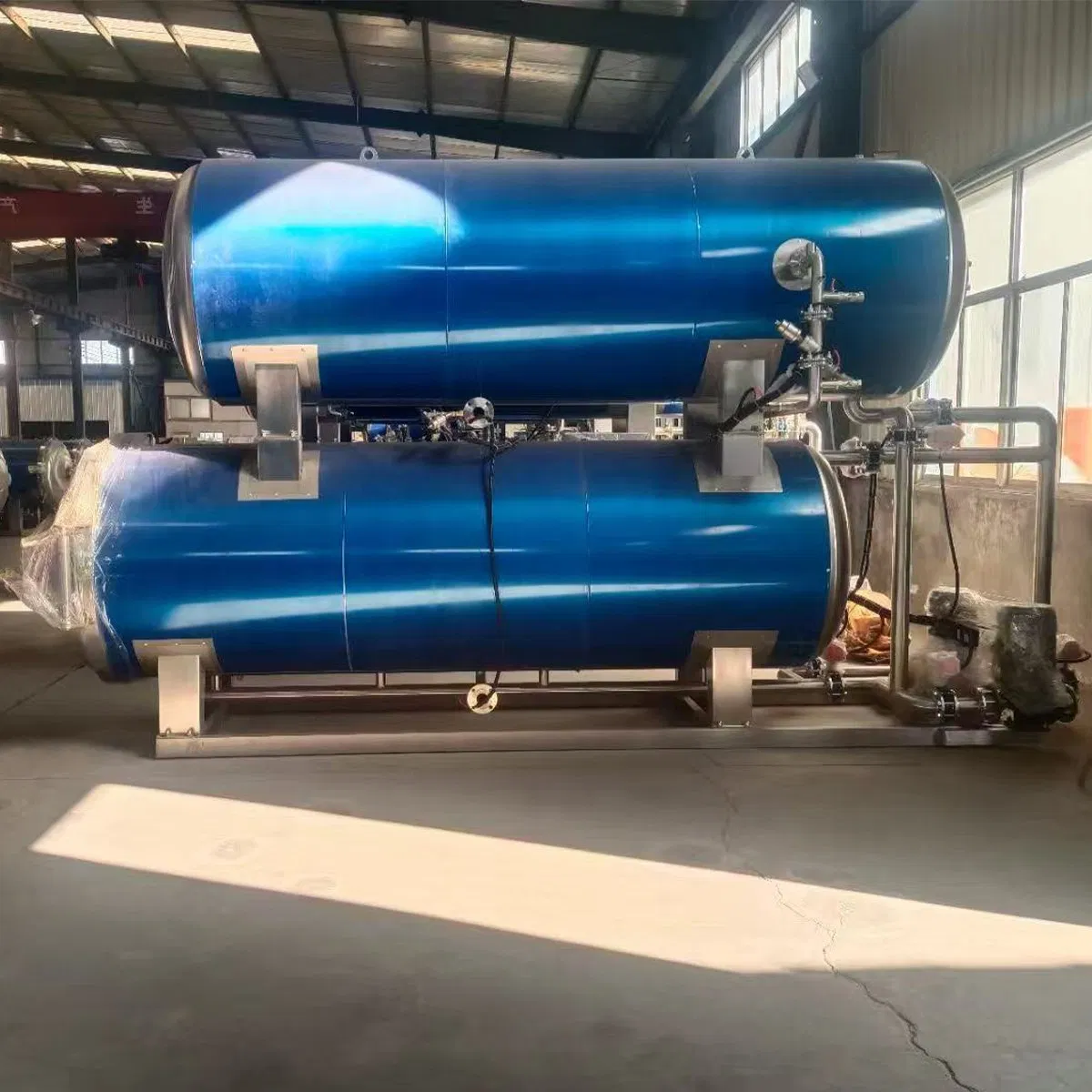 Industrial Food Sterilization Customizable Large Capacity Autoclave Food Sterilizer for Canned/Meat Products Processing.