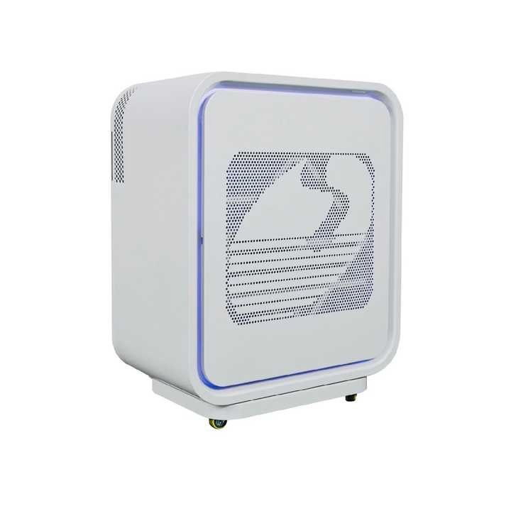 Pre-Filter G4 Grade UV-C H13 HEPA Filter Portable Mini Desktop Air Purifier for Sterilizer Sterilization Home School Cleanroom