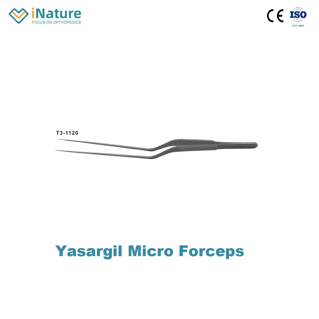 Yasargil Micro Forceps Neurosurgical Instruments Bayonet Style