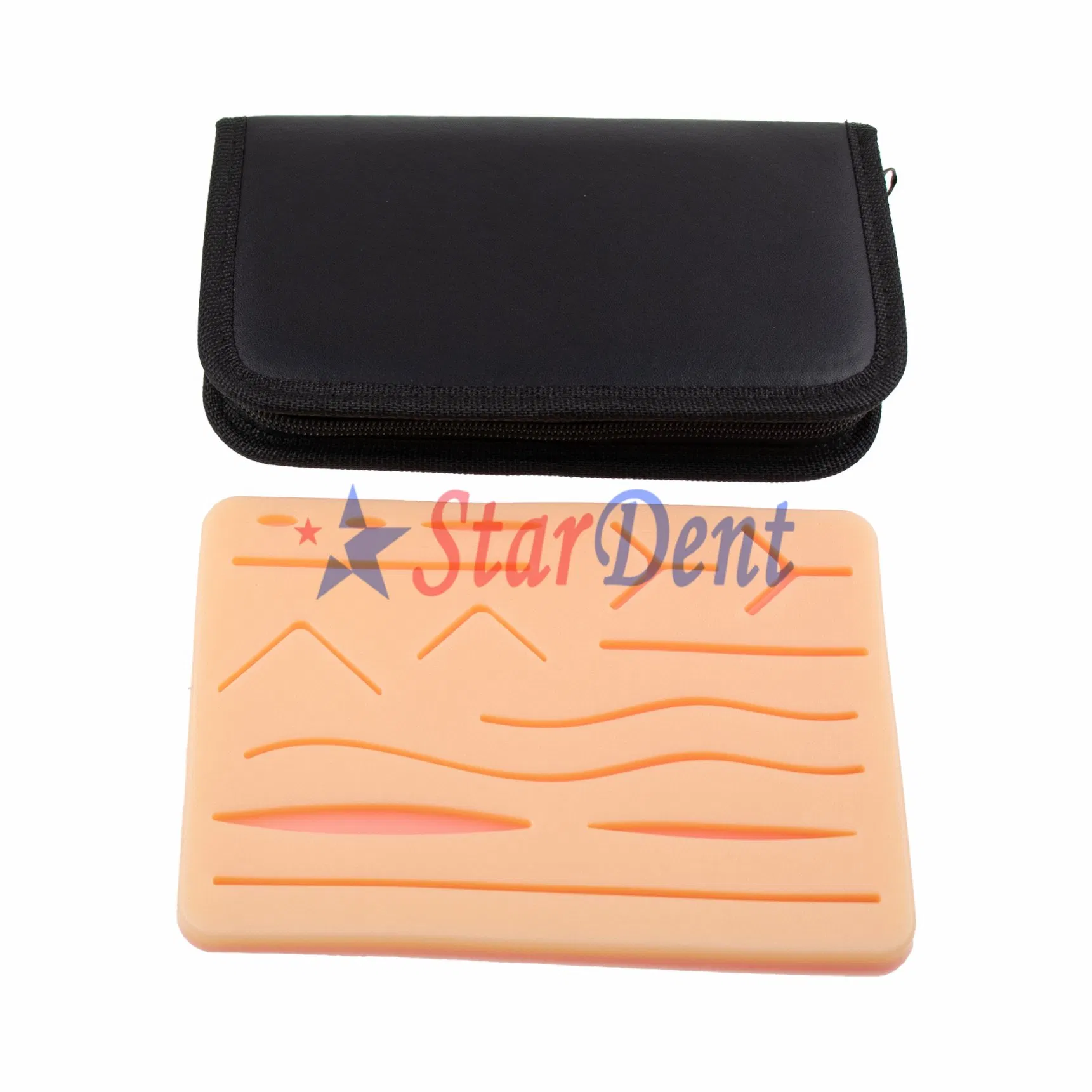 Dental Surgical Training Suture Instrument Set Silicone and Steel Suture Practice Kit Dental Education Teaching Model