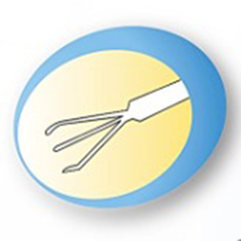 Vitreoretinal Three Prong Scissor Ophthalmic Instruments