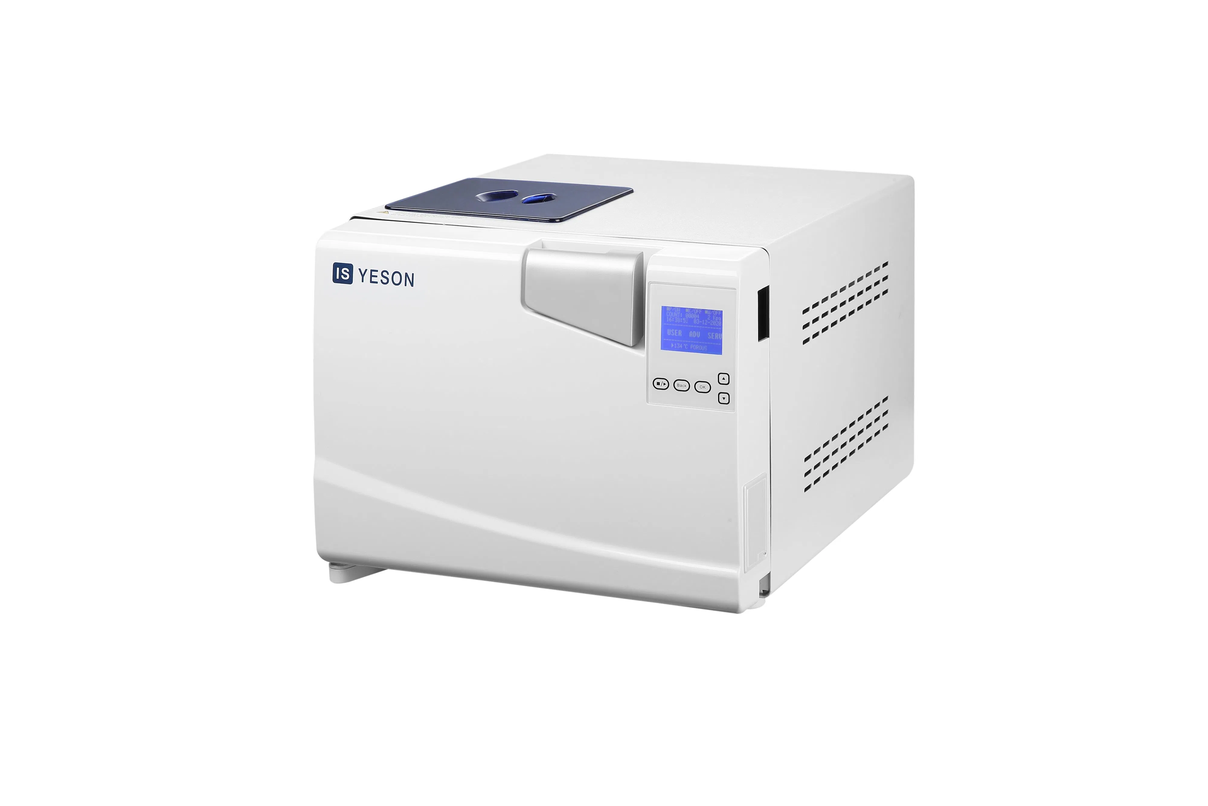 8L Class B Tabletop Steam Autoclave for Sterilization with LCD