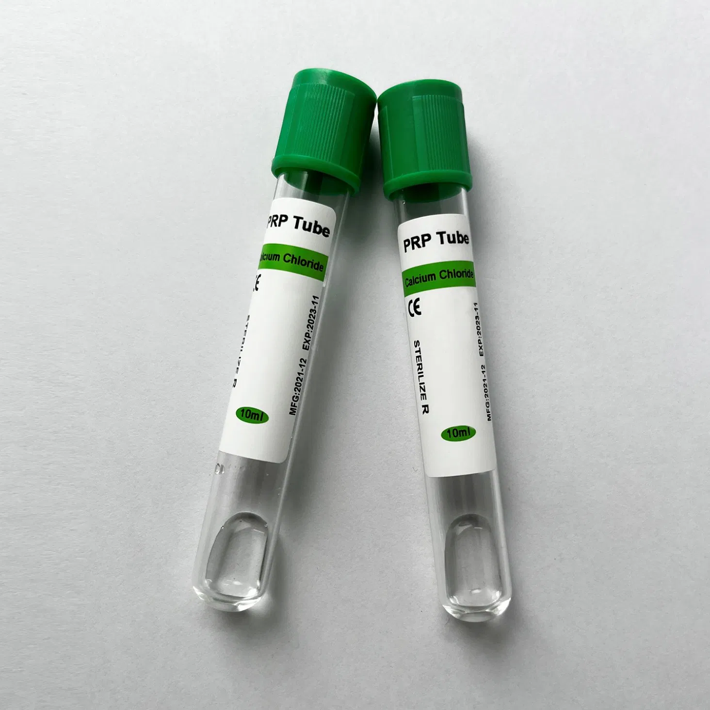 Siny Manufacturer Disposable Vacuum Blood Collection Tube Calcium Chloride Prp Tube with ISO