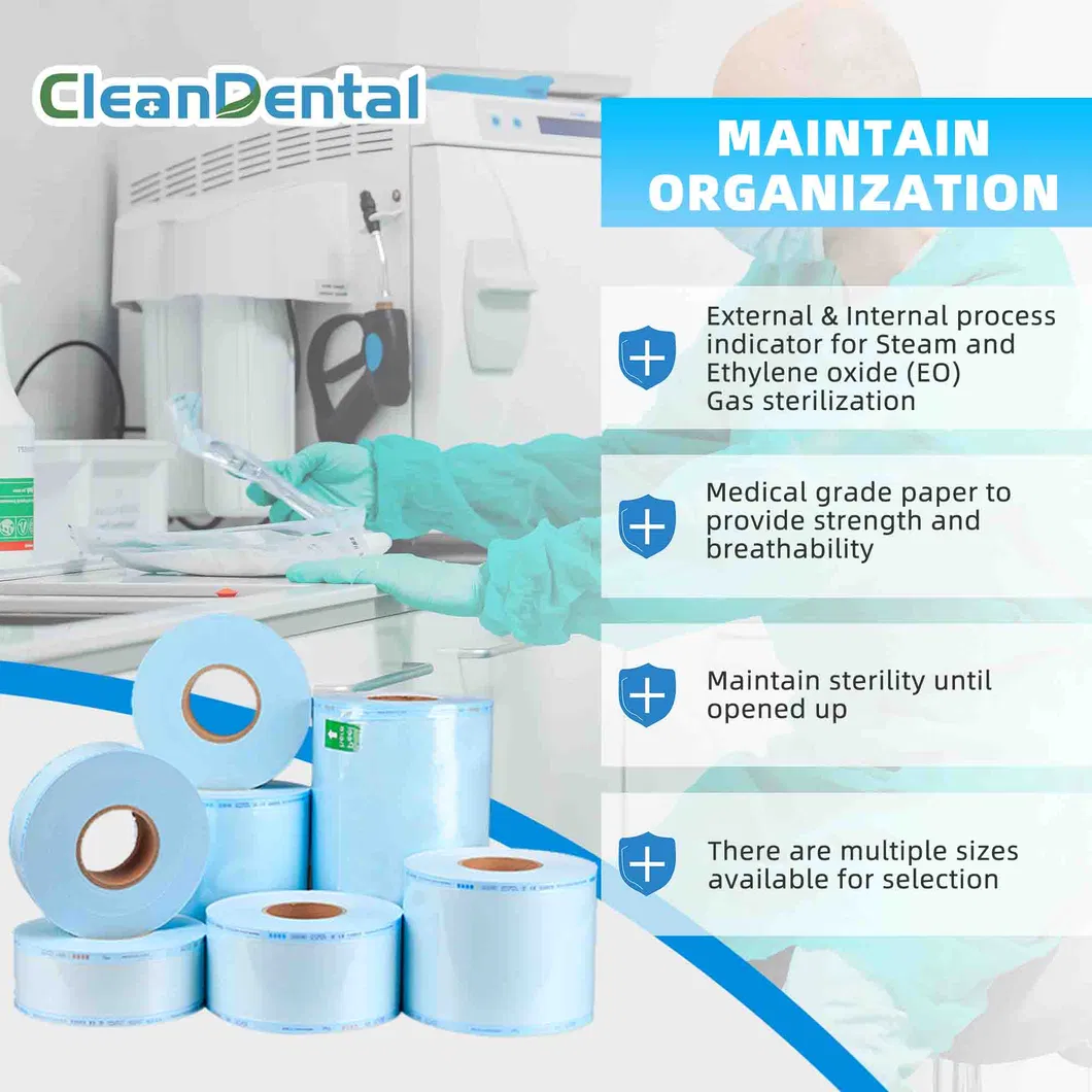 Self Seal Surgical Instrument Steam Sterilization Pouches