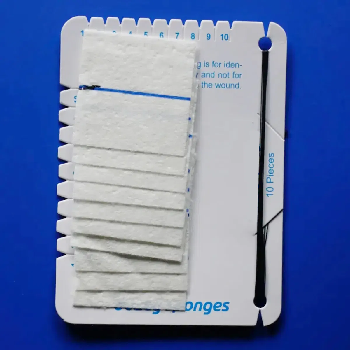 Medical Detectable Eo Sterile Surgical Sponges Opaque OEM Size Neuro Patties