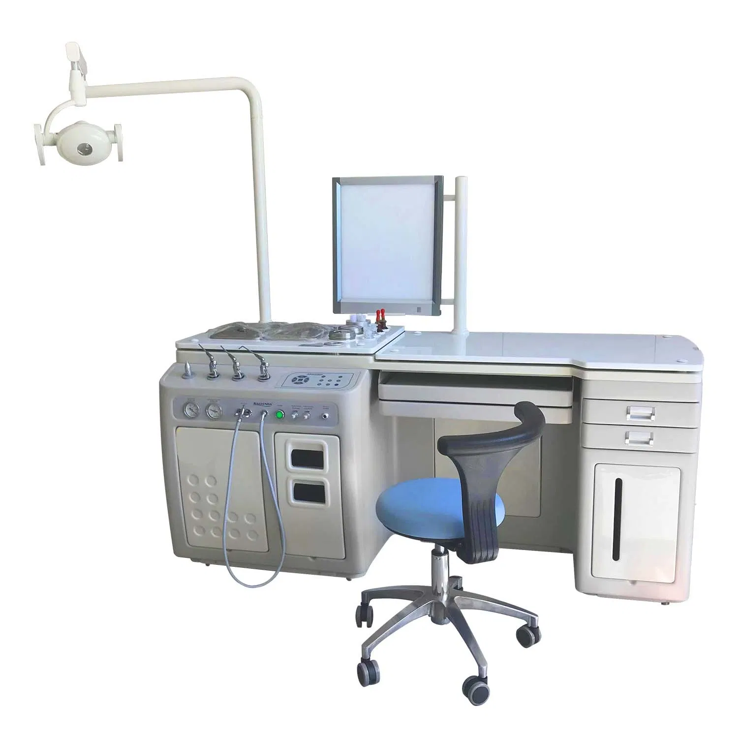 Ltne23 Medical Ent Unit Treatment Workstation / Ent Surgical Instruments with Chair